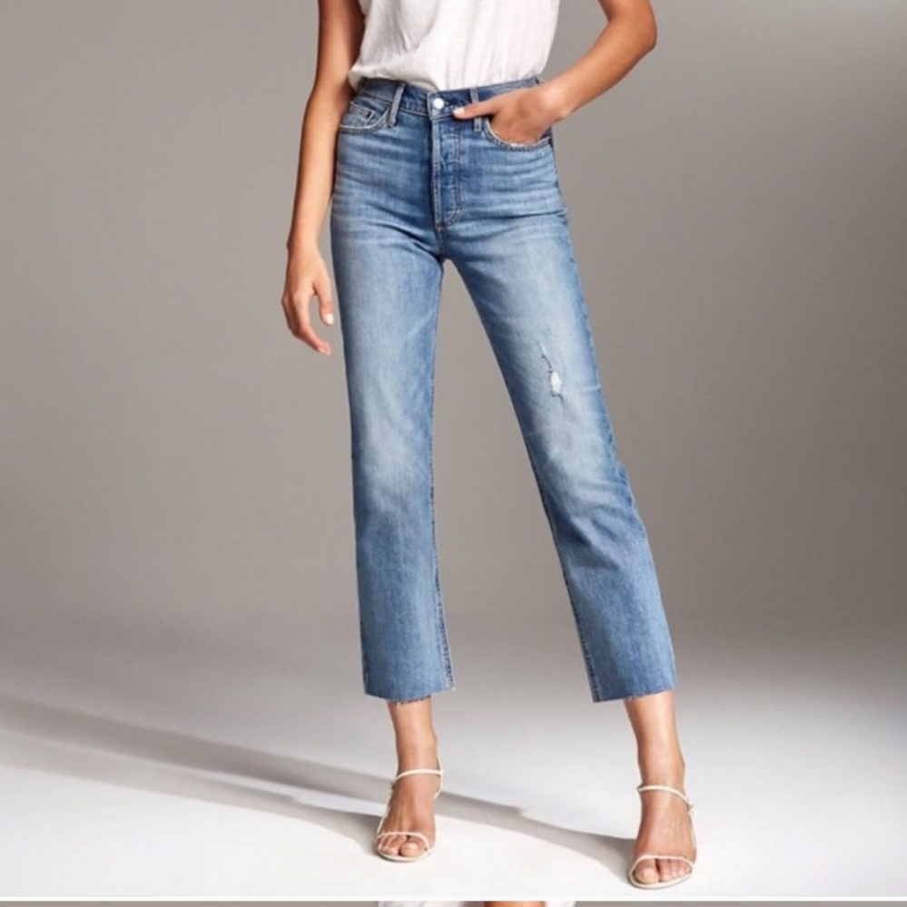 Denim forum Arlo high rise